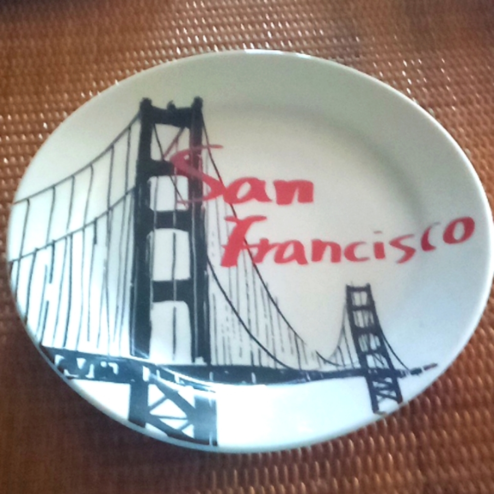 San Francisco Bay commemorative plate